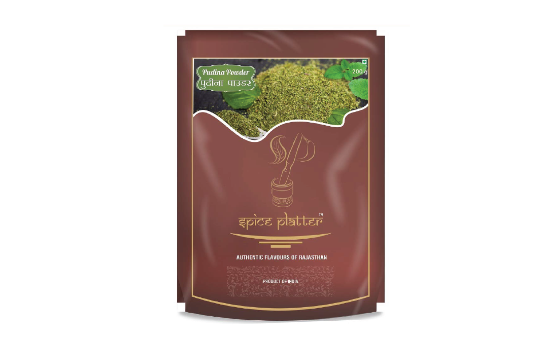 Spice Platter Pudina Powder    Pack  200 grams
